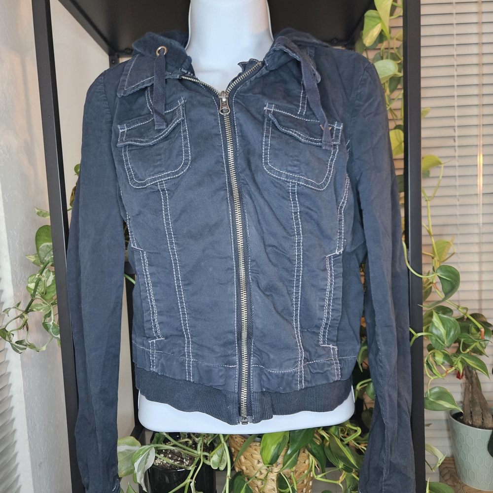 Guess Dark Blue Utility Jacket